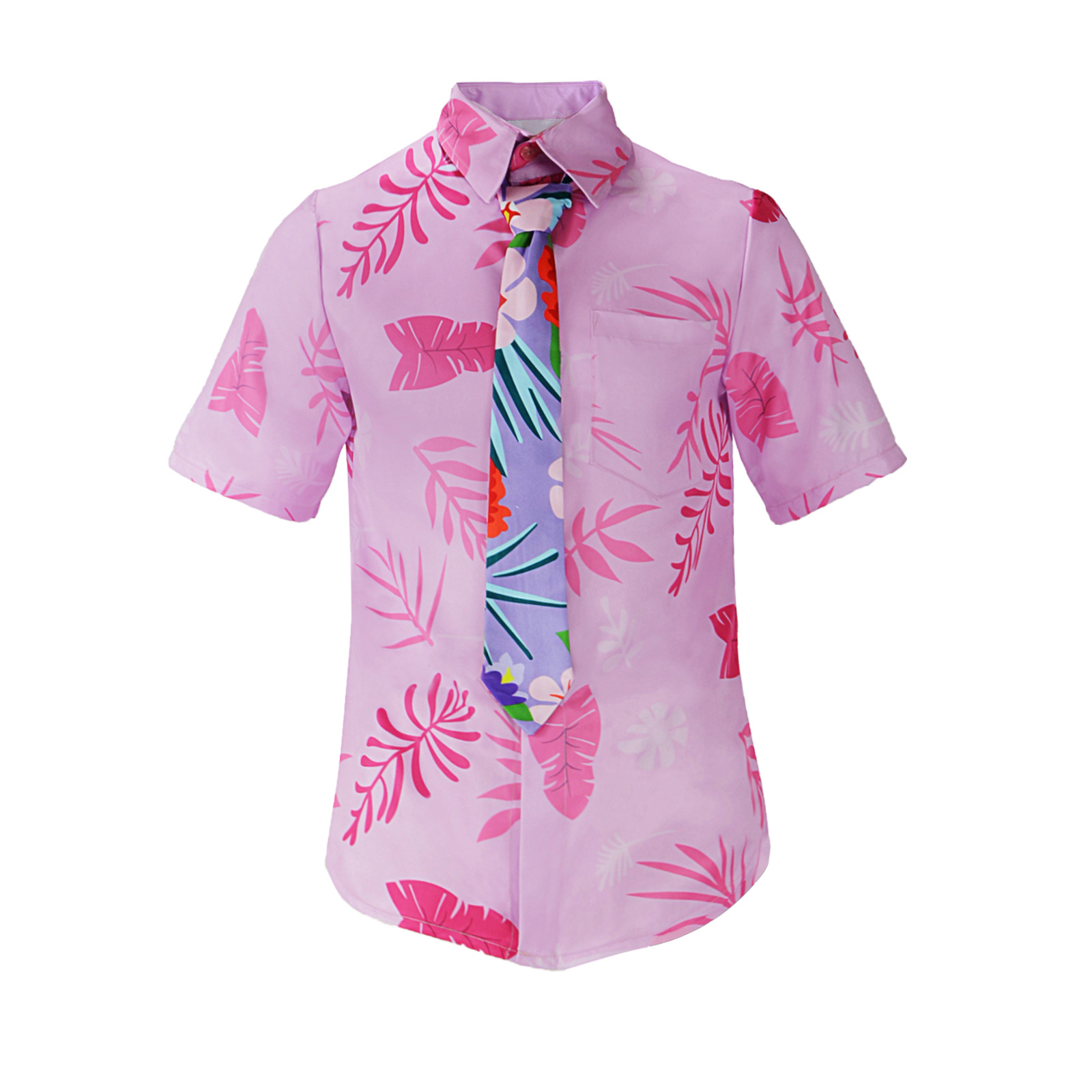 Kemeja Hawaii dengan Cetakan G - Beach Shirt Hawaiian ulasan dan harga