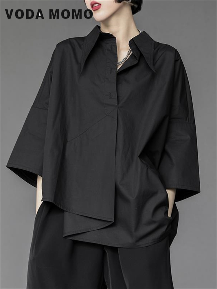 Y2K blus sifon wanita, atasan  - Summer Goth Clothing ulasan dan harga