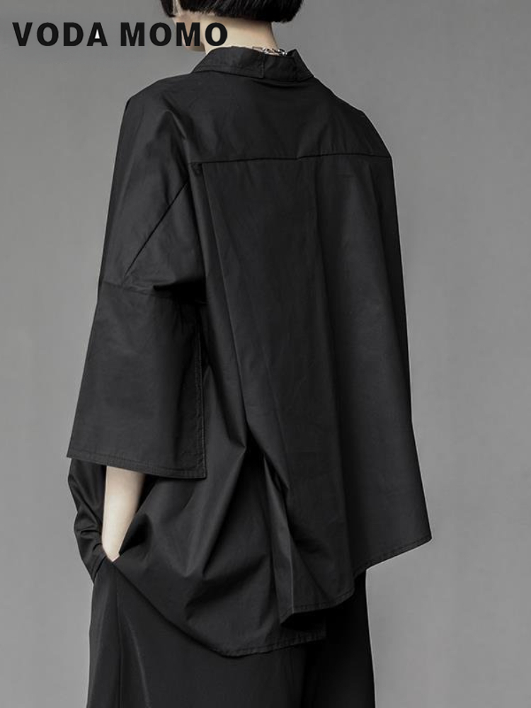Y2K blus sifon wanita, atasan  - Summer Goth Clothing ulasan dan harga