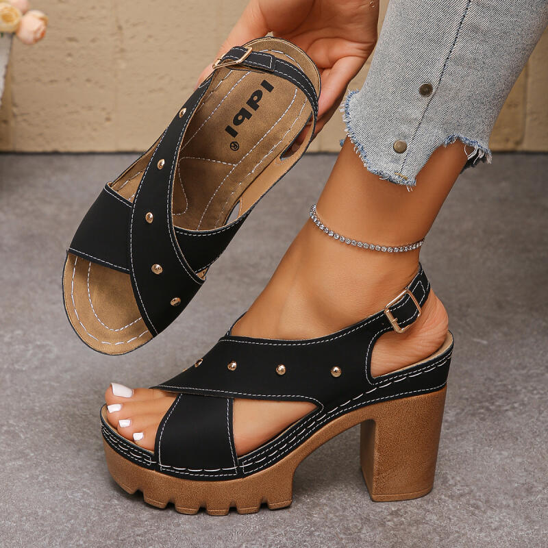 Sandal Gladiator Tali Silang H - Summer Holiday Clothing Women ulasan dan harga