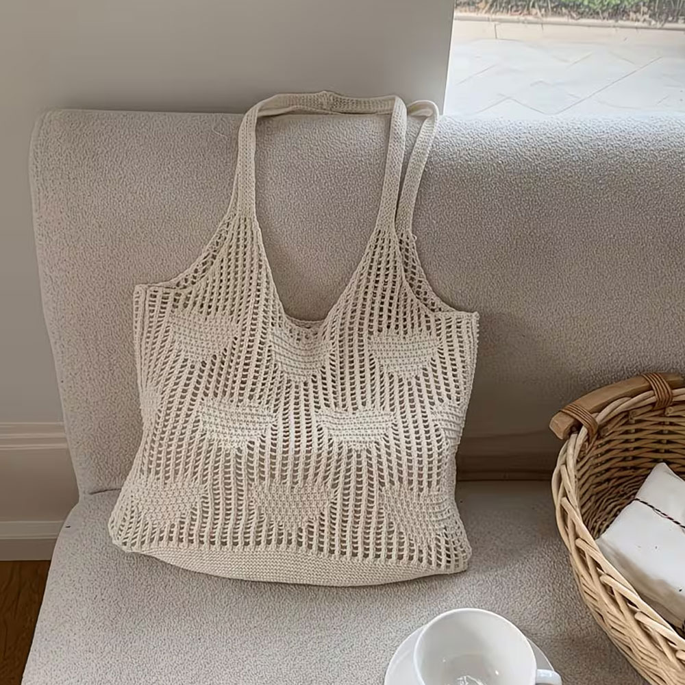 Tas Tangan Anyaman Jerami Wani - Beach Bag Straw ulasan dan harga