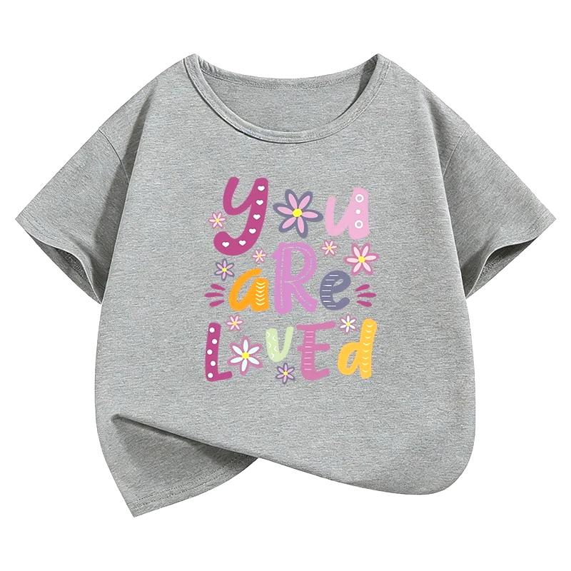Kaus Desain Surat Cinta You Ar - Summer Loving Kids Clothing ulasan dan harga