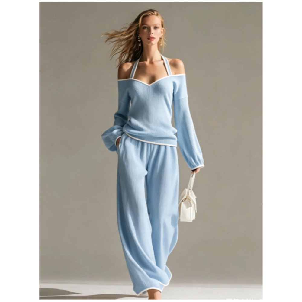 Celana T-shirt Lengan Panjang  - Off Shoulder Blouse ulasan dan harga