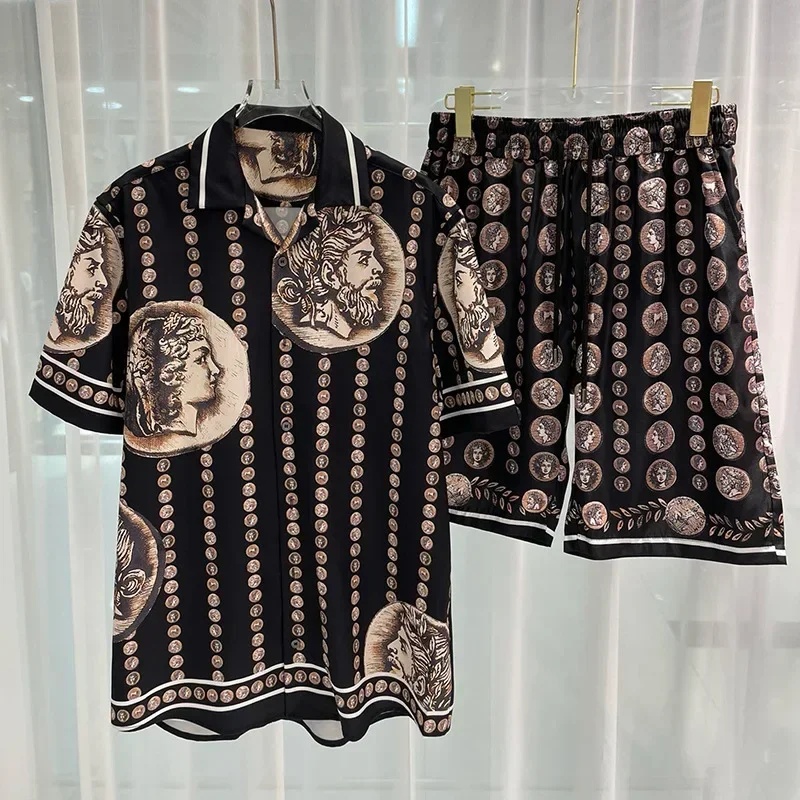 Setelan Kemeja Pria Royal Luxu - Summer Clothes ulasan dan harga