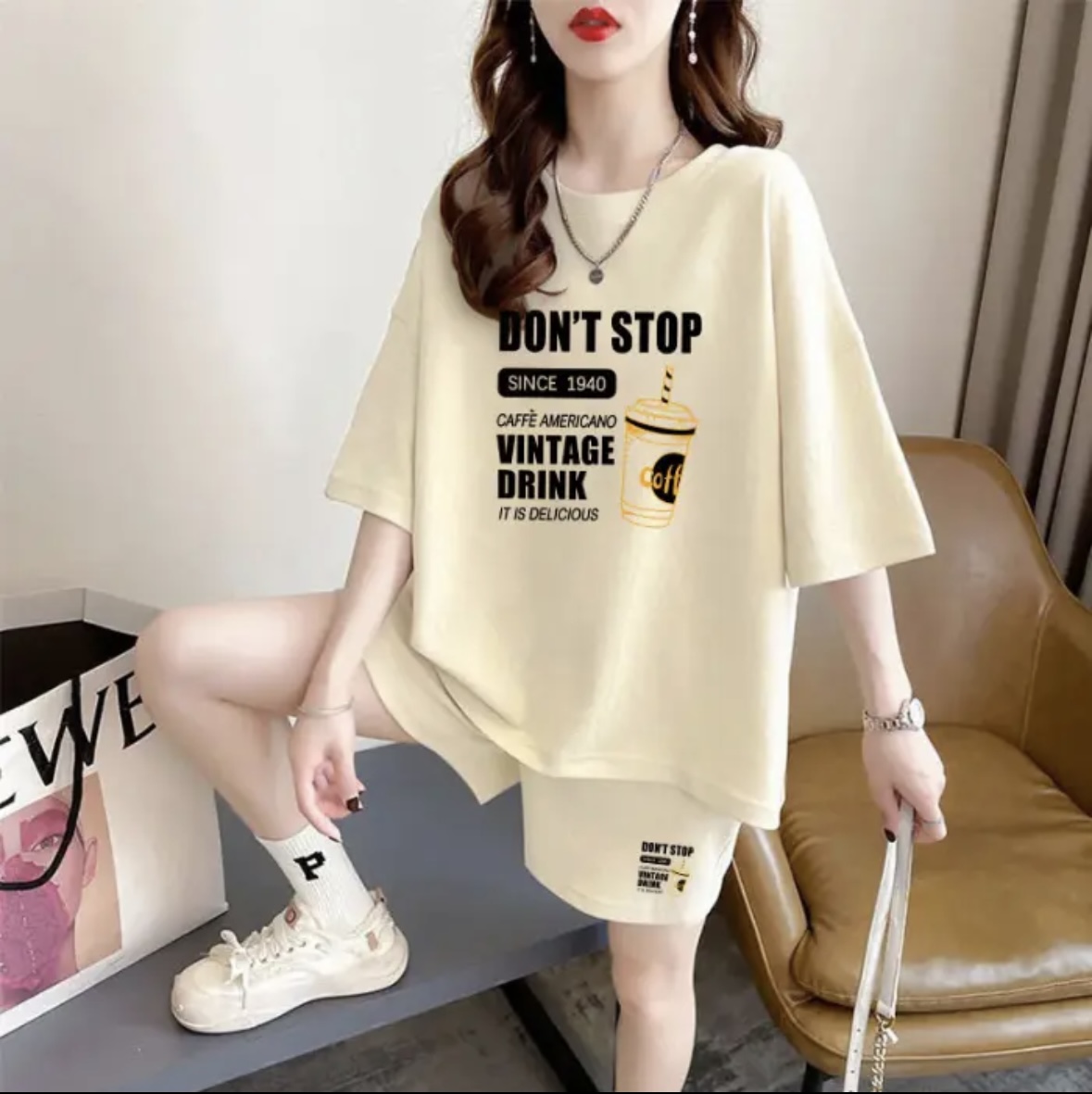 Set Celana Pendek Musim Panas  - Summer Clothing Sets Women ulasan dan harga